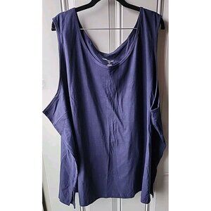 Woman Within Women's Plus Size Perfect Scoopneck Tank 6X